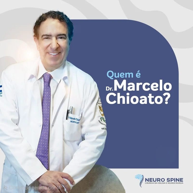 Dr. Marcelo Batista Chioato dos Santos - neurocirurgião em Uberlândia
